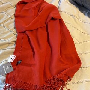 Red / Orange Pashmina Scarf